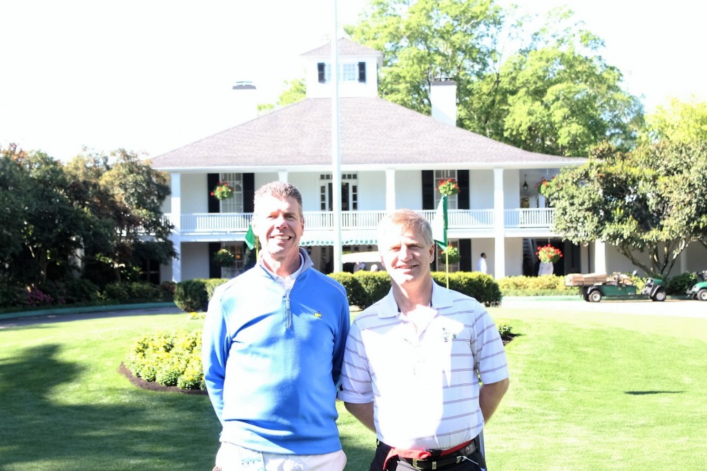 Eric Hjortness, CPA and I at the Masters Tournament in Augusta, GA